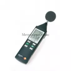 Поверка шумомера Testo 816