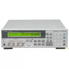 Поверка тераомметра Agilent 4339B