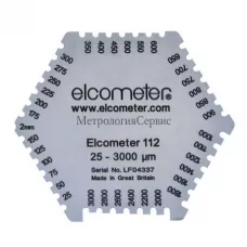 Калибровка гексагональной алюминиевой гребенки Elcometer 112AL