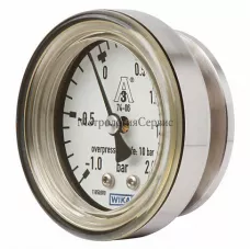 Поверка манометров с монтируемой заподлицо мембраной PG43SA-C