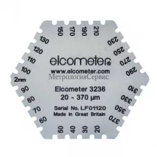 Калибровка гексагональной гребенки Elcometer 3236