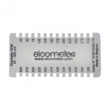 Калибровка прямоугольной гребенки Elcometer 3238